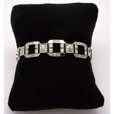 Armband 750 WG Brillantarmband 750 WG 4,50ct